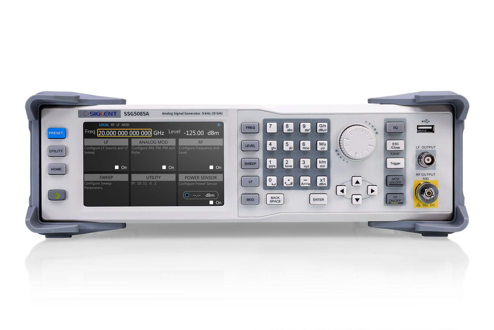 SSG5000A — Analog RF Signal Generator, 9 kHz to 20 GHz